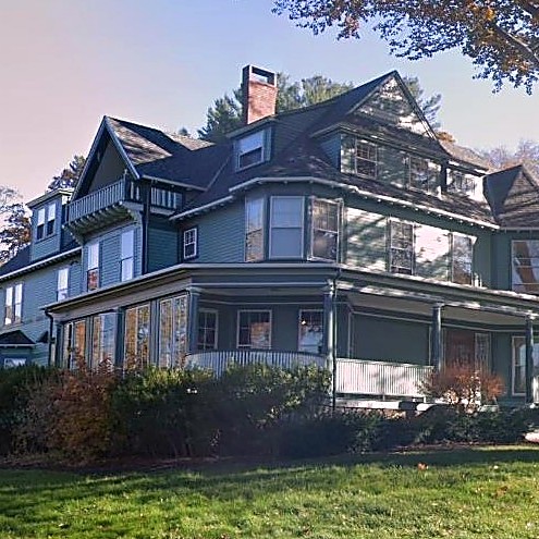 Prospect Street home — front elevation