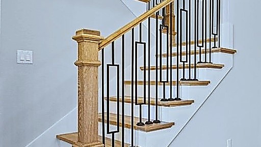 Oak Street staircase detail